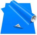 VViViD DECO65 Matte Pastel Azure Blue Permanent Adhesive Craft Vinyl by VVIVIDVINYL