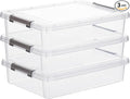 Citylife 3 PCS Plastic Storage Bins by Anywish