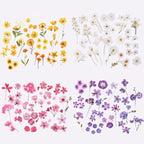 160 Pcs Transparent Flower Stickers - Image 3