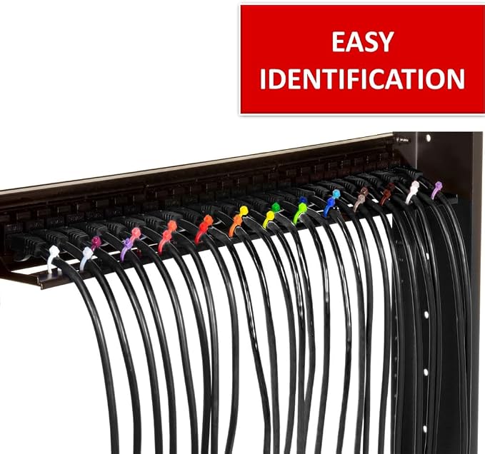 Kable Kontrol Purple Zip Ties 8 Inch 100 Pcs, 50 Lbs Tensile Strength, - Image 6