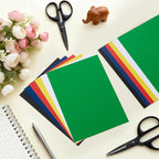 BENECREAT 24Pcs 6 Colors PVC Flexible Plastic Sheets, 11.8x8.3 Inch A4 - Image 4