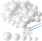 FFchuanhe 36Pack Craft Foam Balls Assorted Sizes, Foam Balls by FFchuanhe