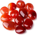 DUQGUHO Red Carnelian Crystals Healing Crystal Stones Set Natural Crystals Bulk by DUQGUHO