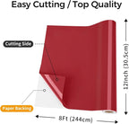 IModeur Glossy Red Permanent Vinyl - Image 2