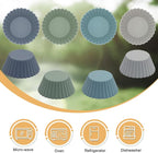 Large Silicone Muffin Cups, 12 Pack Reusable Cupcake Liners Jumbo Size 3.54inch - Image 4