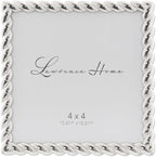 Lawrence Frames Metal Frame, Rope Design, 4x4 Square by LawrenceFrames