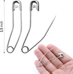 Quilt Safety Pin Curve 1.5 inch Sewing Supply Large Curve Safety Pin Quilt - Image 3