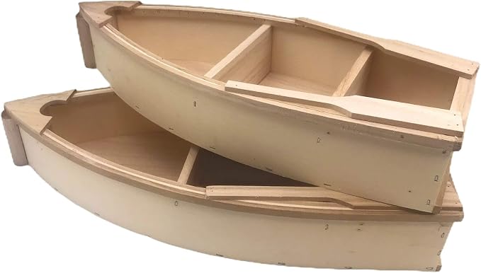 Unfinished Wooden Boat 2 Pack - Image 5