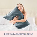BEDELITE Satin Pillowcase for Hair and Skin, Super Soft Similar to Silk Pillow - Image 5