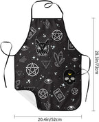 Apron Cooking Chef Work Shop Women Men Baking Decorations Painting Bbq Grilling - Image 6