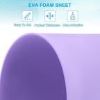 PATIKIL 30 Pack EVA Foam Sheets, Light Purple - Image 3