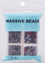 4000pcs Mixed Size Hot Fix Round Crystals Gems Glass Stones Hotfix Flat Back - Image 4
