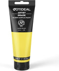 GOTIDEAL Acrylic Paint Lemon Yellow Tubes Non Toxic Non Fading, Rich Pigments by GOTIDEAL