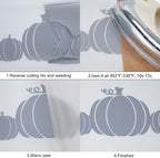 FUNKAKA Silver HTV Heat Transfer Vinyl Sheets, 10 Sheets Sticky HTV Vinyl - Image 6