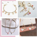 PH PandaHall Heart Pendart Charms - Image 6