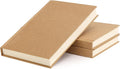 EOOUT 3pcs Blank Notebook, A5 Hardcover Sketchbook 120 Sheets 240 Pages Unlined by EOOUT