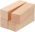 MECCANIXITY 4Pcs Basswood Carving Block, 1.2"x1.2"x4" Square Wooden Dowels by MECCANIXITY