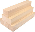 6 Pack Basswood Carving Blocks, Soft and Smooth, Easy Whittling and Carving by by GNIEMCKIN