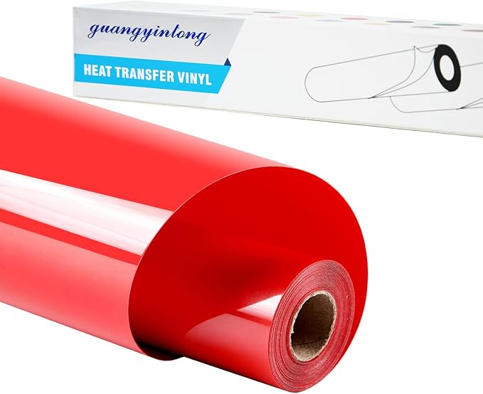 guangyintong Red Heat Transfer Vinyl, HTV Vinyl by guangyintong