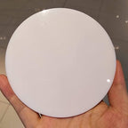 Set of 20 White Acrylic Discs, 1/8" Thick Round Transparent Circle Blanks - Image 3
