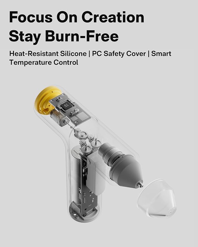 HOTO Cordless Auto Dispensing Glue Gun, Easyflow Hot Glue Gun - Image 6