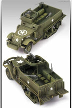 ACADEMY 1/72 M3 Half Track/Amphibian Model Kit, Ages 10+ - Image 2