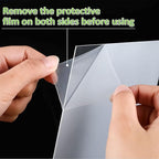 Queekay 40 Pcs 5 x 7 Inch Clear Acrylic Sheet 0.04'' Thick Plastic Blank - Image 3
