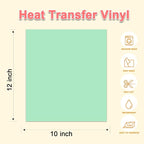 12Pcs DUEUIOE Puff Vinyl Heat Transfer 12x10Inch, Puff Vinyl Heat Transfer - Image 3