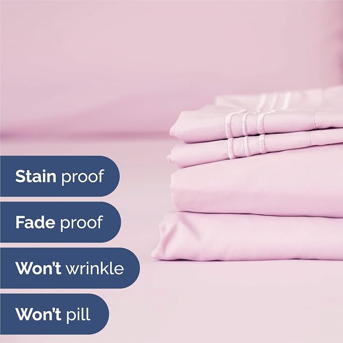 Split King Size 5 Piece Sheet Set - Image 5