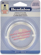 Beadalon German Style Wrapping Wire, 26 Gauge, 20 m / 65.6 ft by Beadalon