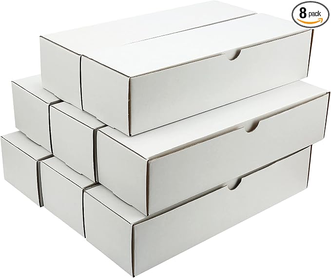 Top loader-Card Storage Box, Corrugated Cardboard Toploader Storage Box by EBOAUSI