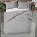 Kotton Culture 3 Pc 120" x 98" Duvet Cover Set Oversized King 100% Egyptian by KottonCulture