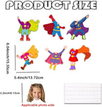 48 Super Themed Cutouts Bulletin Board Decorations Hero Theme Paper Cut Outs - Image 2