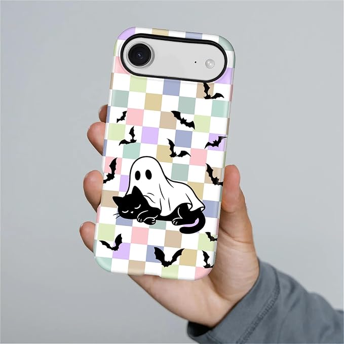 Case for iPhone 17 Air, Scratch Resistant Hybrid Double Layer Hard Shell，Ghost - Image 5