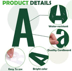 FYSUIMU 134 Pcs St. Patrick's Day Bulletin Board Letters Alphabet Number Symbol - Image 3