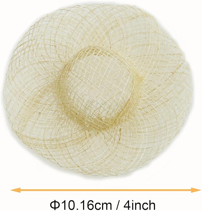 XGNG 6PCS 4 Inches Miniature Doll Hats Mini Imitation Straw Knitting Hats - Image 2