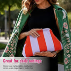 Mahjong Tile Bag Woven Clutch Purses - Image 2