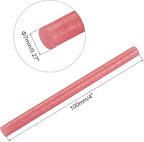 uxcell Mini Hot Glue Sticks for Glue Gun 7mm x 100mm Glitter Light Red 12pcs - Image 2