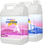 Epoxy Resin Kit, 2Gallon Crystal Clear Epoxy, Bubble Free, No Yellowing by Unknown
