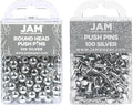 JAM PAPER Colorful Push Pins by JAMPaper