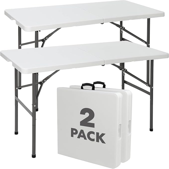 SIMPLI-Magic White Foldable Table, and Picnics by Simpli-Magic