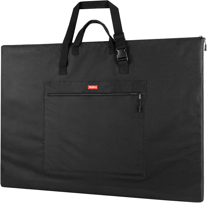 Nicpro Light Weight Art Portfolio Bag, 23 x 31 Inches Art Portfolio Case by Nicpro