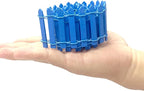 35 Inches Mini Fairy Garden Fence DIY Small Wood Decorative Picket Fence Micro - Image 2