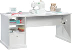 Sauder Craft Pro Series Craft Table/ Pantry cabinets, in White finish - Image 18
