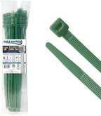 Kable Kontrol Green Zip Ties 14 Inch 100 Pcs, 120 Lbs Tensile Strength by KABLEKONTROL%C2%AE