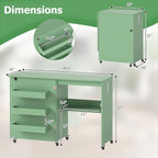Giantex Folding Sewing Table - Image 3