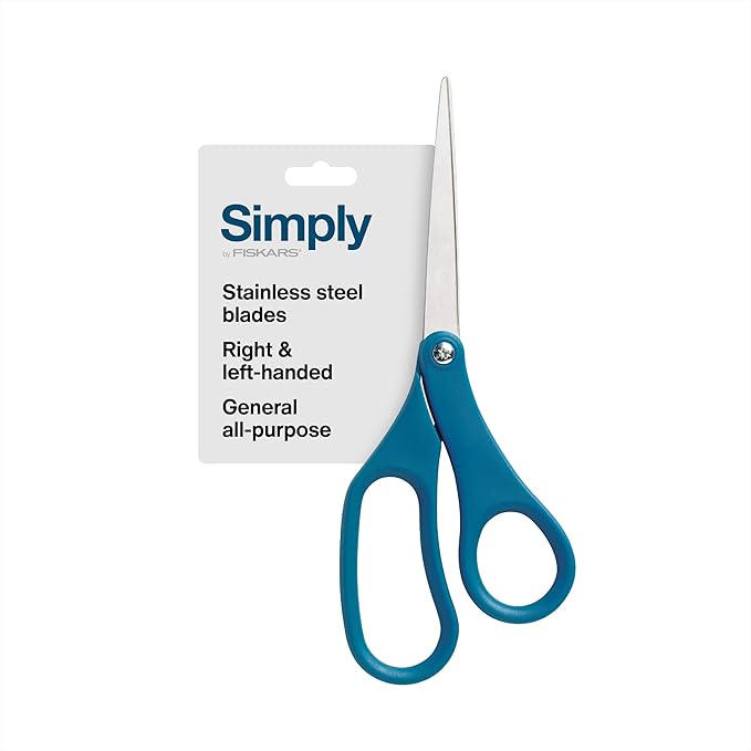 Fiskars 8" Stainless Steel All Purpose Scissors by Unknown