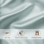 King Satin Pillowcase for Hair 2pc, Similar to Silk Pillow Cases, Easier Care - Image 5