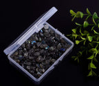 Natural Chip Stone Beads 5-8mm Spectrolite About 400 Pieces Irregular Gemstones - Image 3