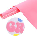 Tintnut Soft Pink Puff Heat Transfer Vinyl Roll, easy cut & weed, stretch by Tintnut